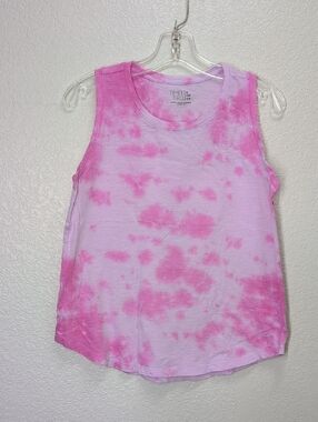 Time and Tru |Kids|  Pink Tye Dye Tank Top